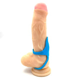 Maia GRIFFIN - Blue Silicone Cock Ring - Image 3