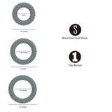 Maia ONYX - Grey Cock Ring Set - Set of 3 Sizes - Image 2