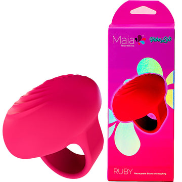 Maia RUBY - Pink USB Rechargeable Finger Stimulator
