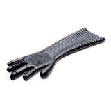 Master Series Pleasure Fister - Black Textured Fisting Glove - Image 3