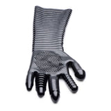 Master Series Pleasure Fister - Black Textured Fisting Glove - Image 4