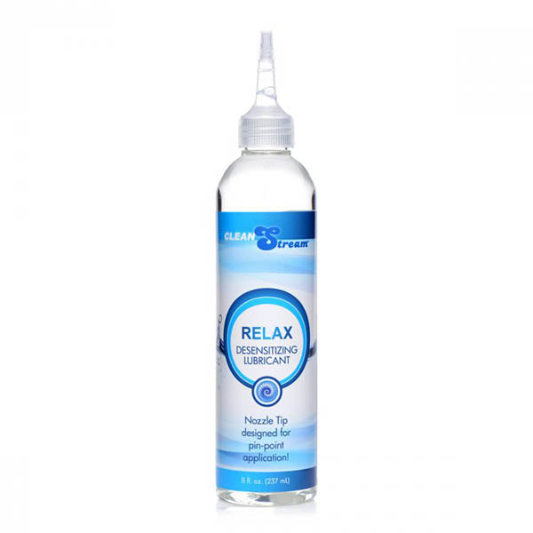 CleanStream Relax Desensitising Lubricant with Nozzle Tip - 237 ml Bottle - Image 1