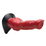 Creature Cocks Hell-Hound Canine Penis Silicone Dildo - Red 19 cm Canine Dildo - Image 6