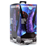 Creature Cocks Orion Invader Veiny Space Alien Silicone Dildo - Purple 18.4 cm Veiny Dildo - Image 8