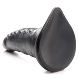 Creature Cocks Beastly Tapered Bumpy Silicone Dildo - Silver 21 cm Bumpy Dildo - Image 8
