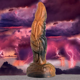 Creature Cocks Ravager Rippled Tentacle Silicone Dildo - Coloured 20.3 cm Fantasy Dildo - Image 2