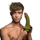 Creature Cocks Swamp Monster - Green 23.9 cm Fantasy Dildo - Image 4