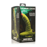 Creature Cocks Swamp Monster - Green 23.9 cm Fantasy Dildo - Image 9