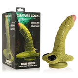 Creature Cocks Swamp Monster - Green 23.9 cm Fantasy Dildo - Image 1