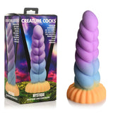 Creature Cocks Mystique Silicone Unicorn Dildo - Coloured 21 cm Fantasy Dildo - Image 1