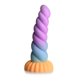 Creature Cocks Mystique Silicone Unicorn Dildo - Coloured 21 cm Fantasy Dildo - Image 7