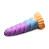 Creature Cocks Mystique Silicone Unicorn Dildo - Coloured 21 cm Fantasy Dildo - Image 8