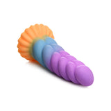 Creature Cocks Mystique Silicone Unicorn Dildo - Coloured 21 cm Fantasy Dildo - Image 9
