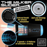 LoveBotz The Milker Slider 18X Stroking Masturbator - USB Rechargeable Stroking Masturbator - Image 2