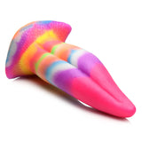 Creature Cocks Unicorn Kiss Silicone Dildo - Coloured 21.4 cm Fantasy Unicorn Tongue Dildo - Image 7