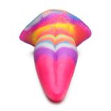 Creature Cocks Unicorn Kiss Silicone Dildo - Coloured 21.4 cm Fantasy Unicorn Tongue Dildo - Image 8
