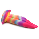 Creature Cocks Unicorn Kiss Silicone Dildo - Coloured 21.4 cm Fantasy Unicorn Tongue Dildo - Image 9