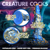 Creature Cocks Lord Kraken Dildo - Blue 21 cm Fantasy Tentacle Dildo - Image 3