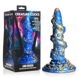 Creature Cocks Lord Kraken Dildo - Blue 21 cm Fantasy Tentacle Dildo - Image 1