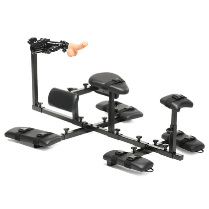 Master Series Subversion - Deluxe Stockade with Mains Powered Sex Machine