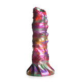 Creature Cocks Larva Silicone Dildo - Coloured 22.9 cm Fantasy Dildo with Eggs - Image 7