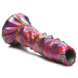 Creature Cocks Larva Silicone Dildo - Coloured 22.9 cm Fantasy Dildo with Eggs - Image 8