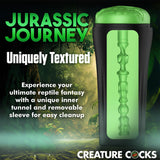 Creature Cocks Raptor Reptile Stroker - Green Fantasy Stroker - Image 6