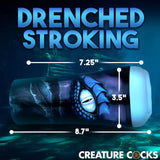 Creature Cocks Pussidon Sea Monster Stroker - Blue Fantasy Stroker - Image 9