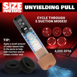 Size Matters Sucking Penis Pump - Clear USB Rechargeable Penis Pump - Image 4