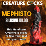 Creature Cocks Mephisto - Red/Black 18.5 cm Fantasy Dildo - Image 2