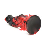 Creature Cocks Mephisto - Red/Black 18.5 cm Fantasy Dildo - Image 9