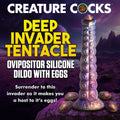 Creature Cocks Deep Invader - Multi-Coloured 22.9 cm Ovipositor Fantasy Dildo