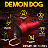 Creature Cocks Hell-Hound Keychain - Novelty Fantasy Dildo Keyring - Image 4