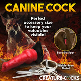 Creature Cocks Hell-Hound Keychain - Novelty Fantasy Dildo Keyring - Image 5