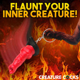 Creature Cocks Hell-Hound Keychain - Novelty Fantasy Dildo Keyring - Image 8