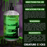Creature Cocks Water-Based Lubricant - 473 ml - Water Based Lubricant - 473 ml Pump Bottle - Image 8