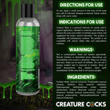 Creature Cocks Water-Based Lubricant - 236 ml - Water Based Lubricant - 236 ml Pump Bottle - Image 9