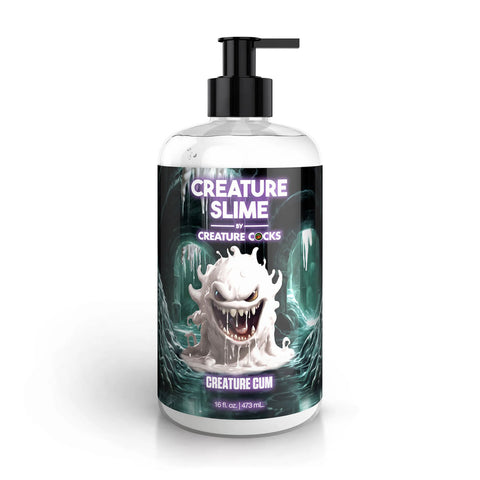 Creature Slime by Creature Cocks - Creature Cum - Cum Lubricant - 473 ml Pump Bottle - Image 1