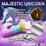 Creature Cocks Mystique Unicorn Keychain - Novelty Fantasy Dildo Keyring - Image 5