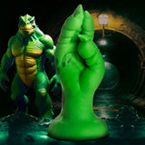 Creature Cocks Raptor Claw Fisting Silicone Dildo - Green 21.8 cm Claw Fantasy Dildo - Image 2