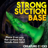 Creature Cocks Raptor Claw Fisting Silicone Dildo - Green 21.8 cm Claw Fantasy Dildo - Image 8