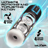 LoveBotz The Milker Roto-Stroke - USB Rechargeable Thrusting & Rotating Male Masturbator - Image 2