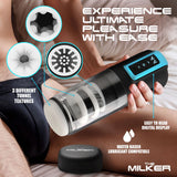 LoveBotz The Milker Roto-Stroke - USB Rechargeable Thrusting & Rotating Male Masturbator - Image 5