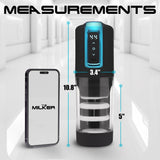 LoveBotz The Milker Roto-Stroke - USB Rechargeable Thrusting & Rotating Male Masturbator - Image 6