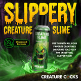 Creature Slime by Creature Cocks - Green Slime - Green Water Based Lubricant - 118 ml Bottle - Image 6