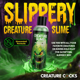 Creature Slime by Creature Cocks - Green Slime - Green Water Based Lubricant - 237 ml Bottle - Image 6