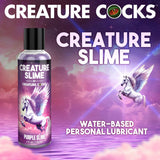 Creature Slime by Creature Cocks - Purple Slime - Purple Water Based Lubricant - 118 ml Bottle - Image 4