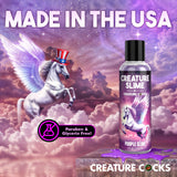 Creature Slime by Creature Cocks - Purple Slime - Purple Water Based Lubricant - 118 ml Bottle - Image 7