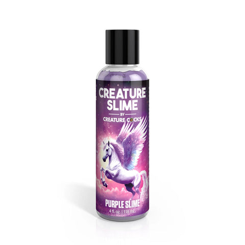 Creature Slime by Creature Cocks - Purple Slime - Purple Water Based Lubricant - 118 ml Bottle - Image 1