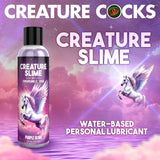 Creature Slime by Creature Cocks - Purple Slime - Purple Water Based Lubricant - 237 ml Bottle - Image 4